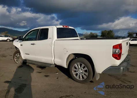 2014 Toyota Tundra Limited z USA, uszkodzony, nr VIN 5TFBY5F13EX375331